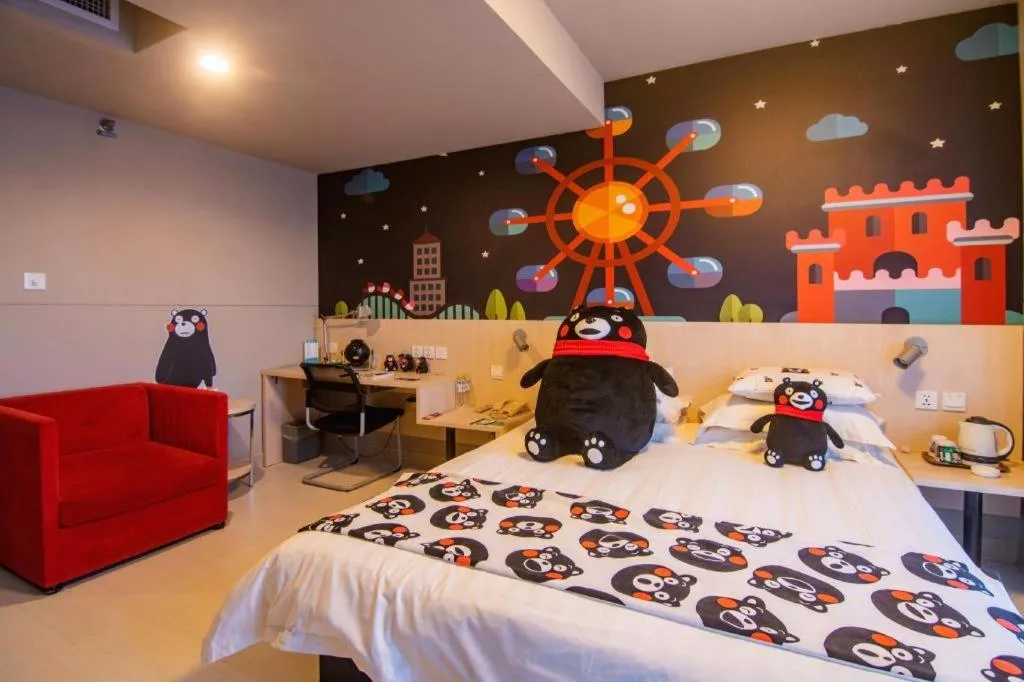 Bed in Jinjiang Inn Weihai Liugong Island Scenic Spot Shopping Market