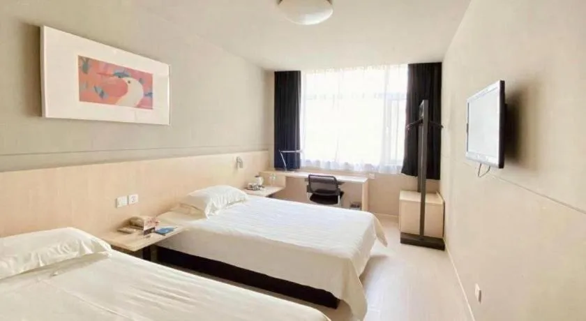 Bed in Jinjiang Inn Weihai Liugong Island Scenic Spot Shopping Market