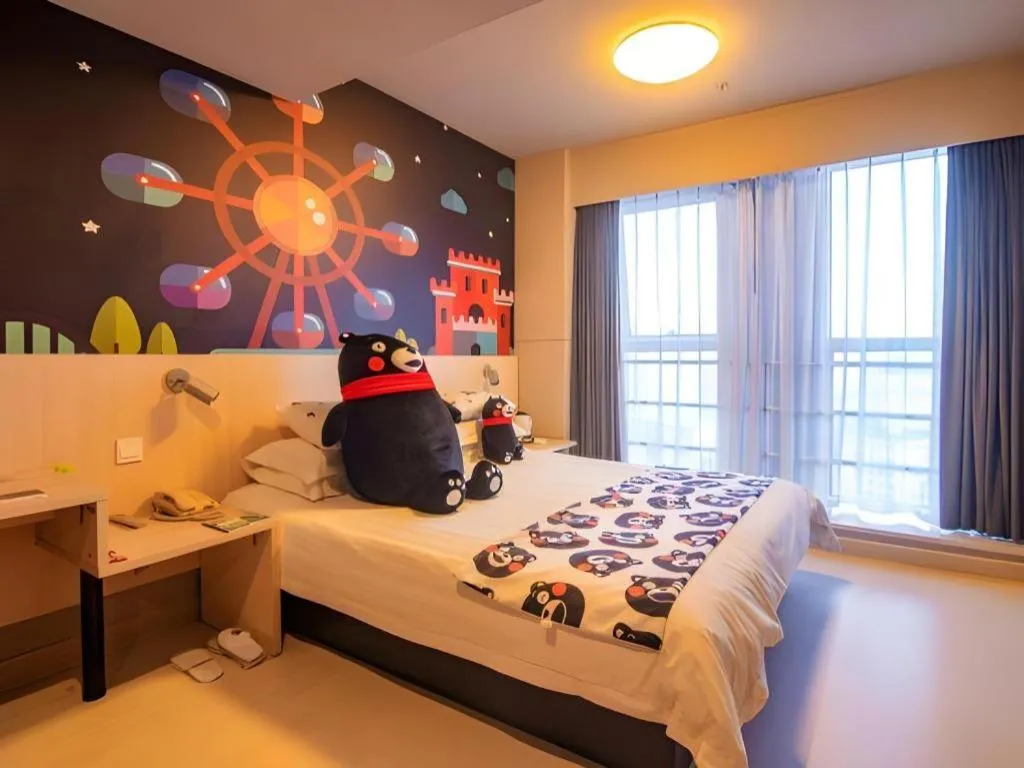 Bed in Jinjiang Inn Weihai Liugong Island Scenic Spot Shopping Market