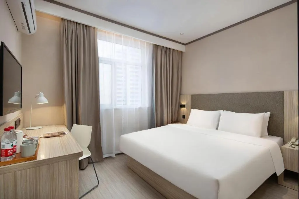Bed in Hanting Hotel Changsha Xiangya Fu'er Ziyuan Road