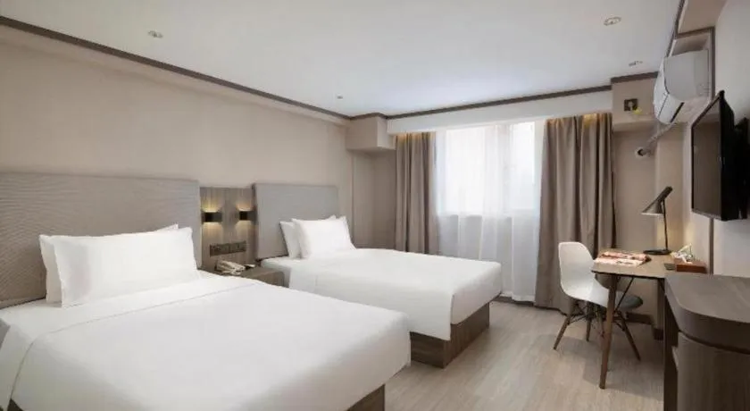 Bed in Hanting Hotel Changsha Xiangya Fu'er Ziyuan Road