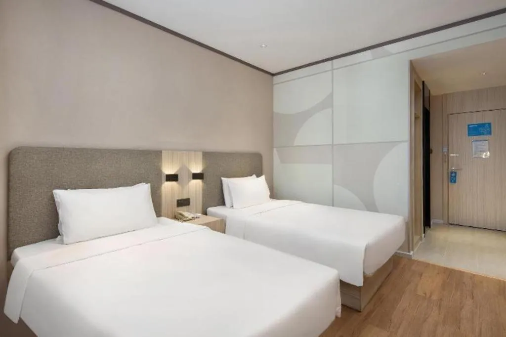 Bed in Hanting Hotel Changsha Xiangya Fu'er Ziyuan Road