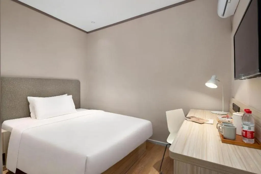 Bed in Hanting Hotel Changsha Xiangya Fu'er Ziyuan Road