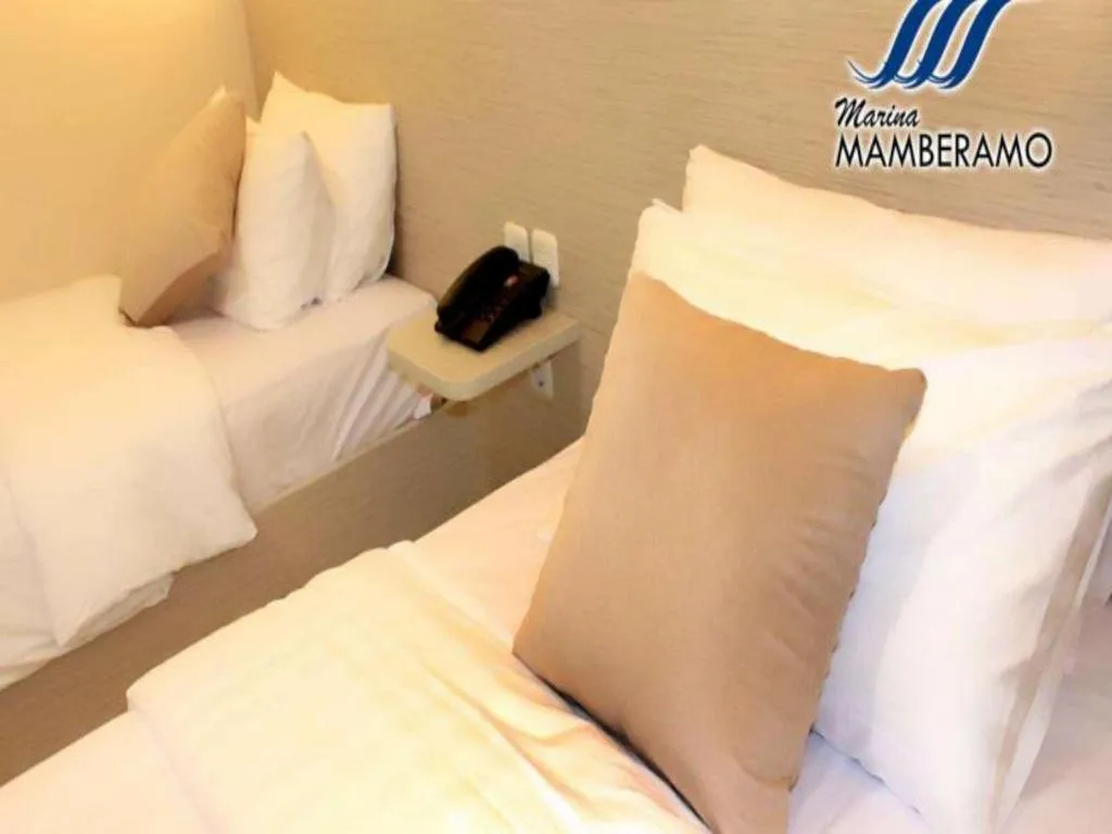 Bed in Marina Mamberamo Hotel