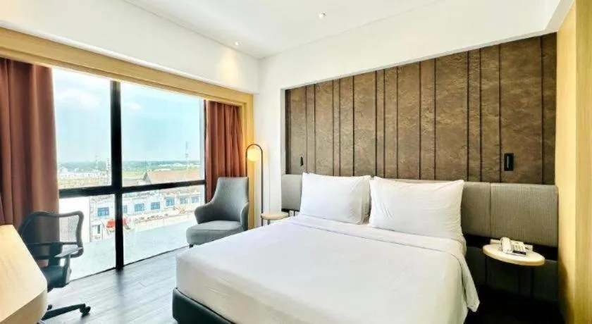 Bed in Brits Hotel Karawang