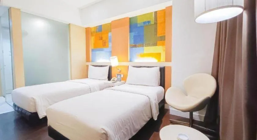 Bed in Brits Hotel Karawang