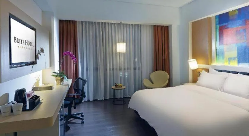Bed in Brits Hotel Karawang