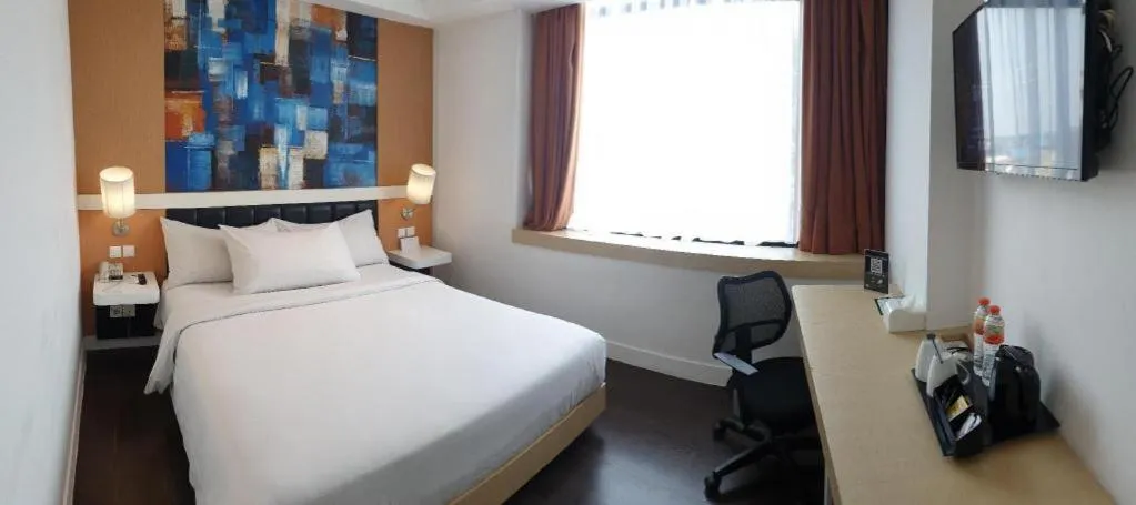 Bed in Brits Hotel Karawang