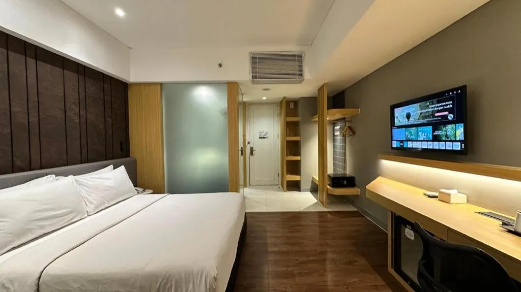 Bed in Brits Hotel Karawang