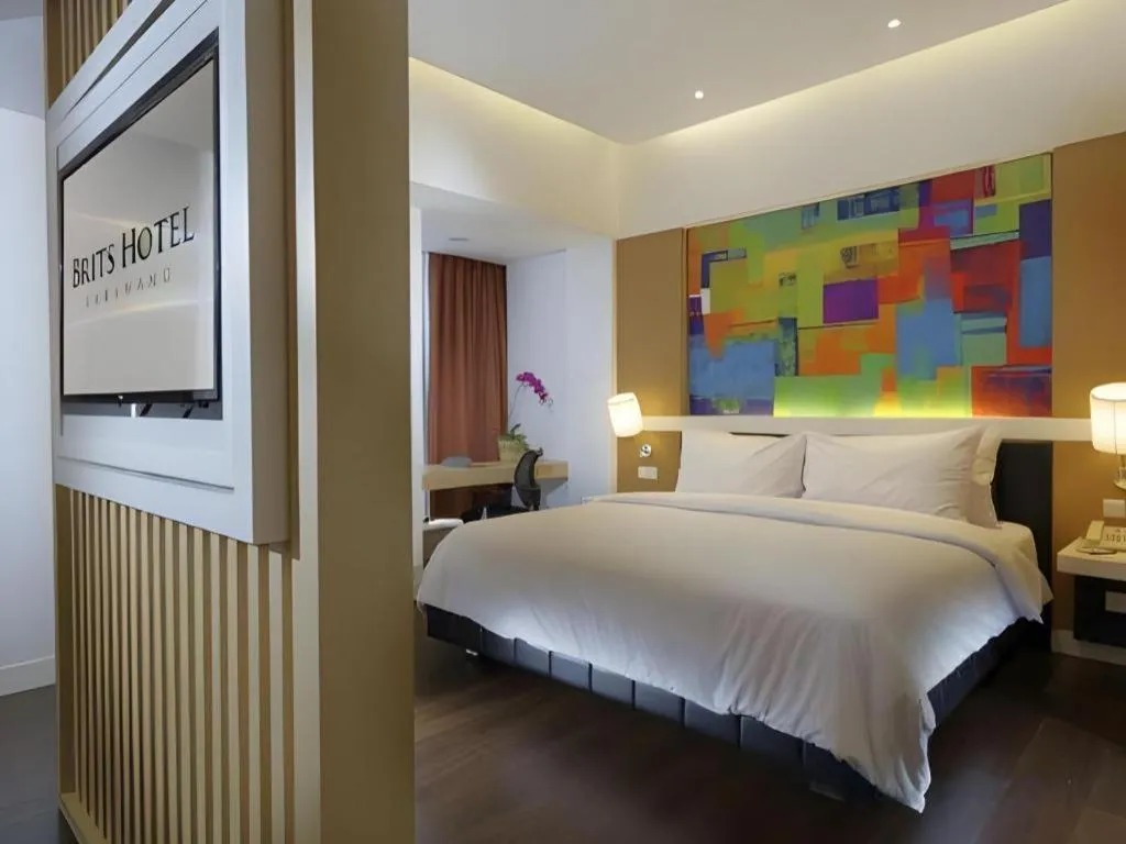 Bed in Brits Hotel Karawang