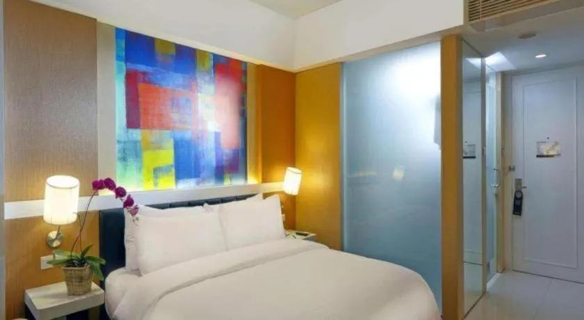 Bed in Brits Hotel Karawang