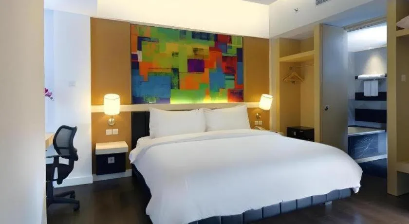 Bed in Brits Hotel Karawang