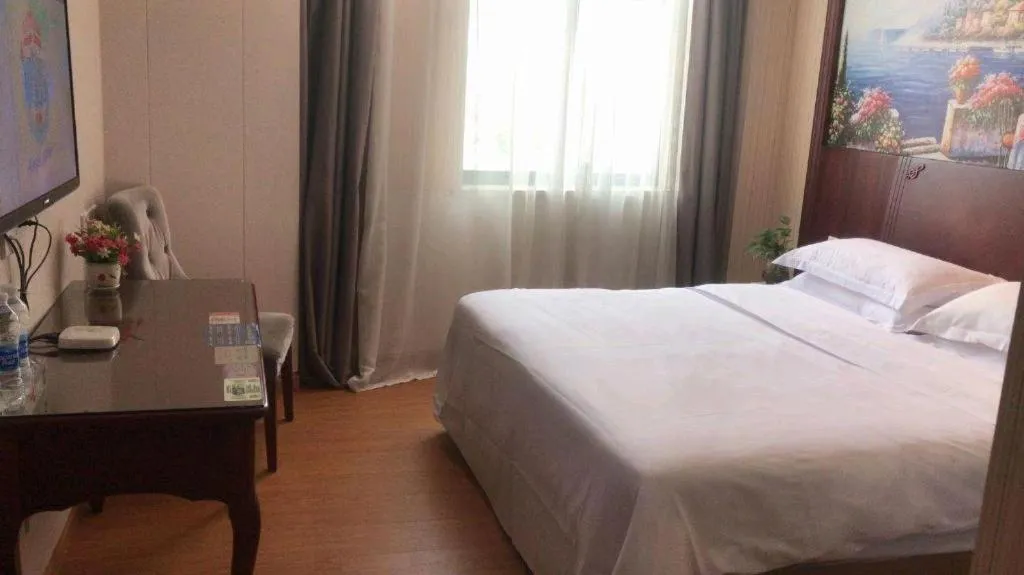 Bed in Vienna Classic Hotel Ningbo Xiangshan Wanda