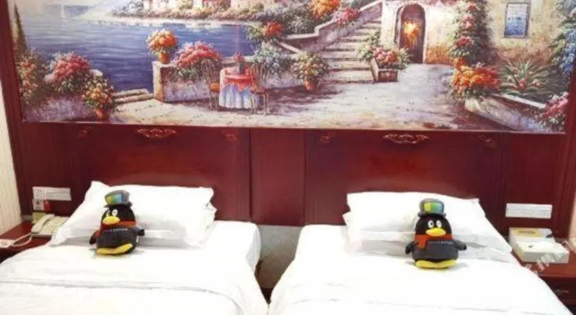 Bed in Vienna Classic Hotel Ningbo Xiangshan Wanda