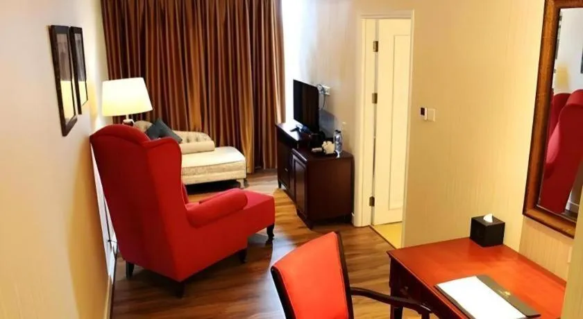 Bed in Adimulia Hotel Medan