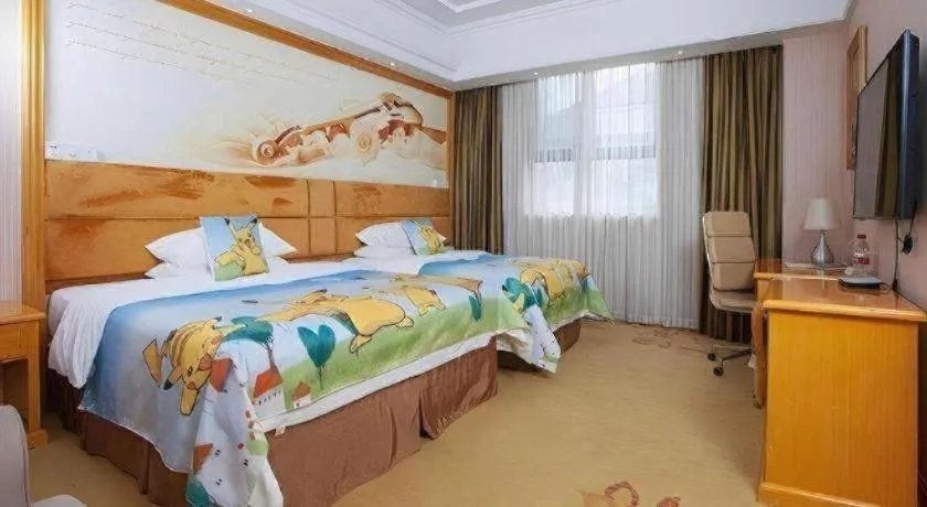 Bed in Vienna Hotel Shanghai Hongqiao Huaxin Road