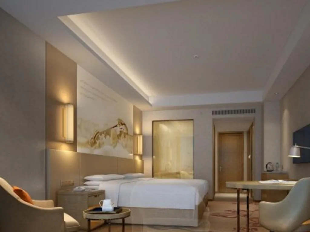 Bed in Vienna International Hotel Chengdu New Global Exhibition Center