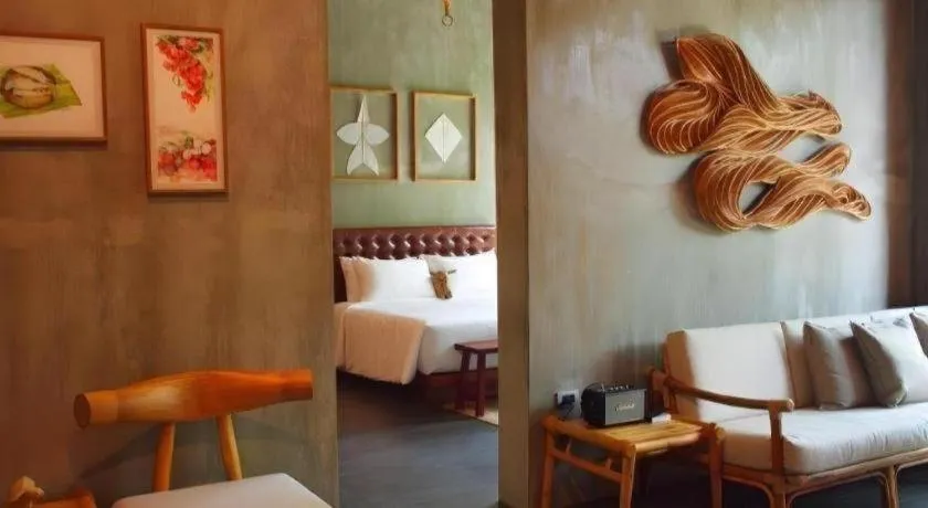 Bed in The Buffalo Amphawa