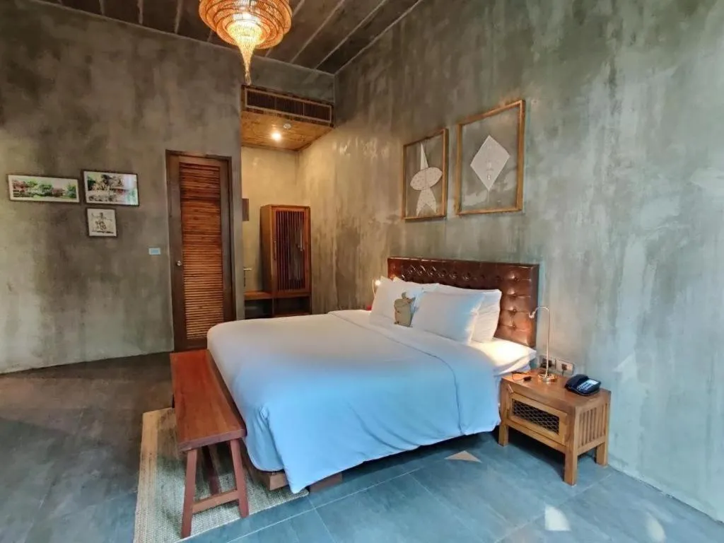 Bed in The Buffalo Amphawa