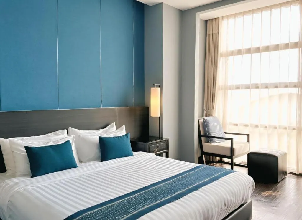 Bed in Tera Hotel Vientiane