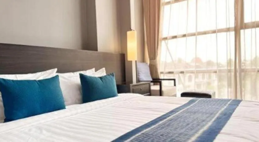 Bed in Tera Hotel Vientiane