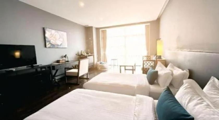 Bed in Tera Hotel Vientiane