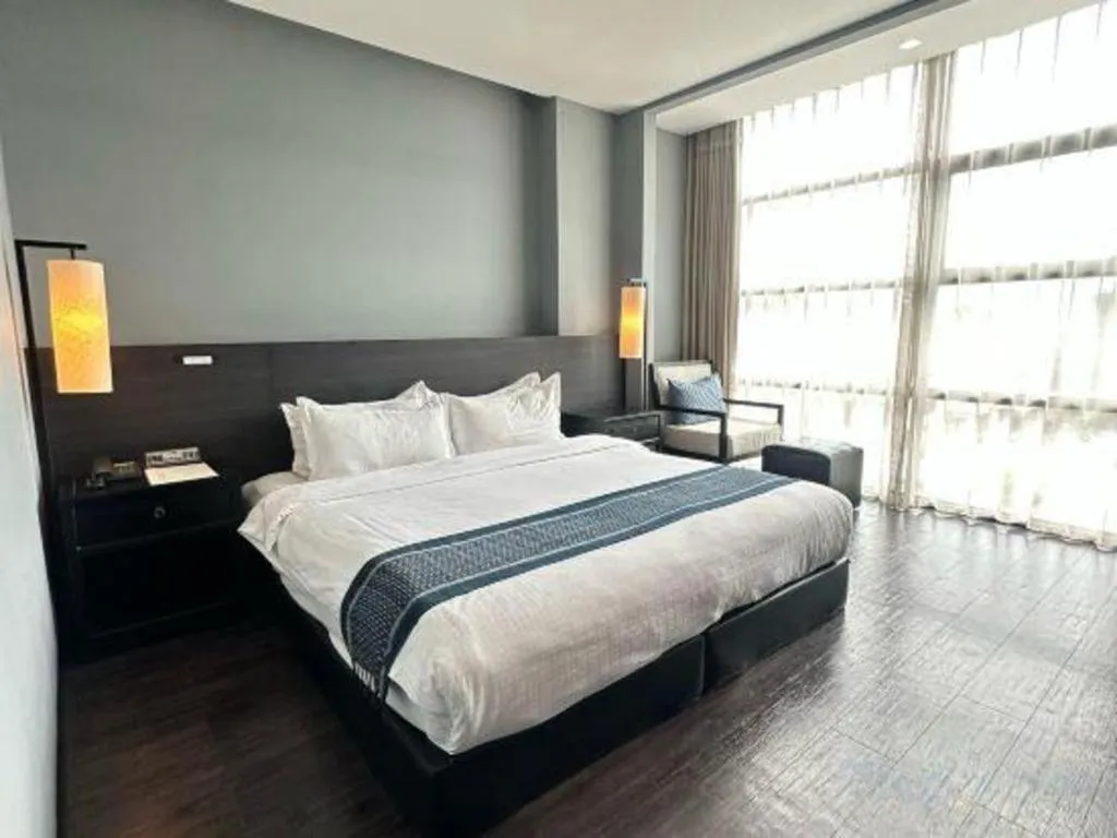 Bed in Tera Hotel Vientiane