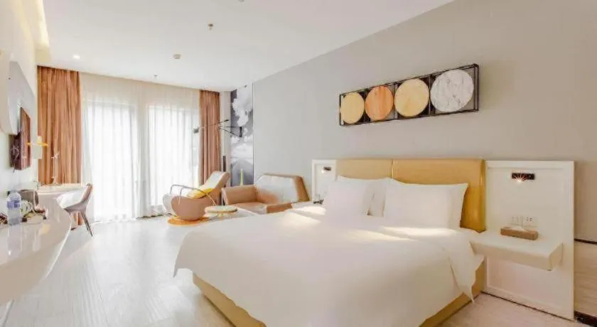 Bed in Ibis Styles Chengdu Chunxi Taikoo Li Hotel