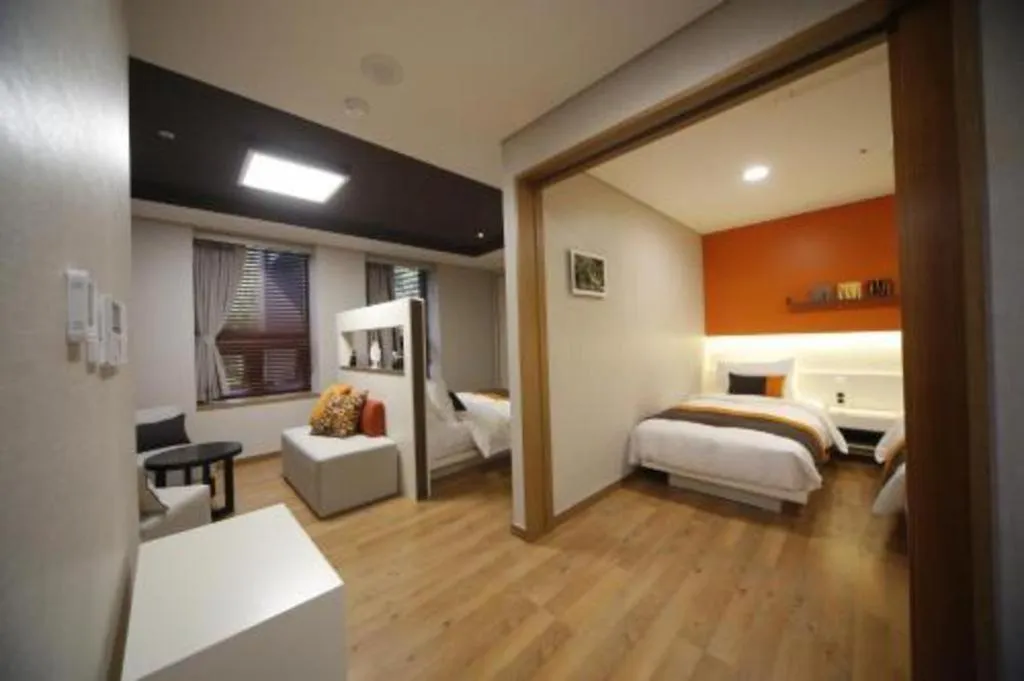 Bed in KT&G Sangsangmadang Chuncheon Stay (Korea Quality)