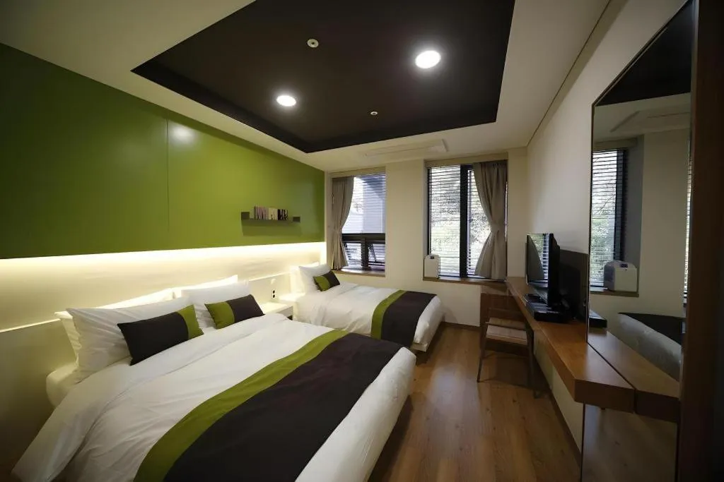 Bed in KT&G Sangsangmadang Chuncheon Stay (Korea Quality)