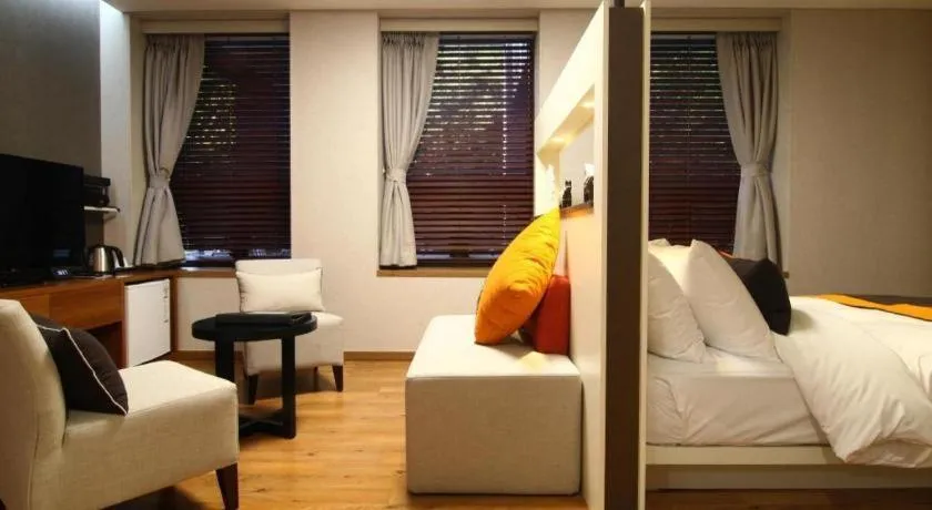 Bed in KT&G Sangsangmadang Chuncheon Stay (Korea Quality)