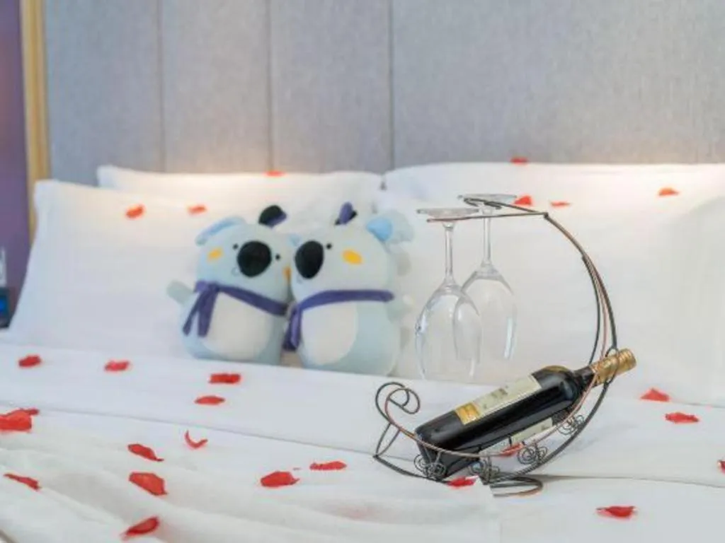 Bed in Lavande Hotel Bejing West Station South Square Lize Commercial Zone