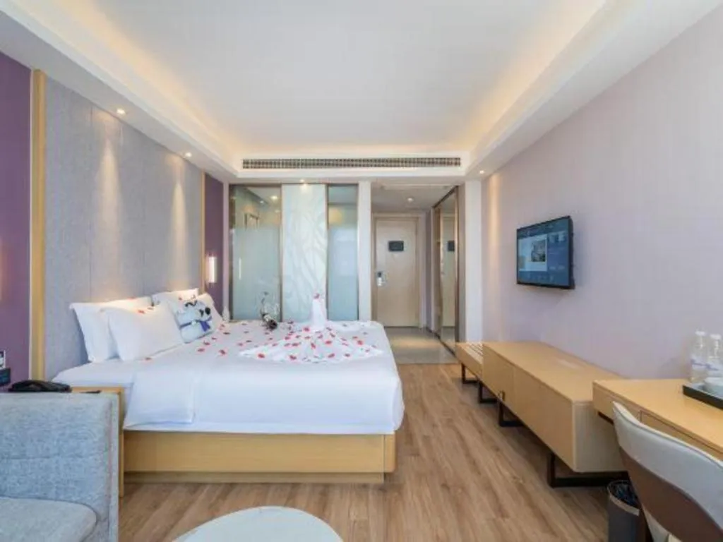 Bed in Lavande Hotel Bejing West Station South Square Lize Commercial Zone