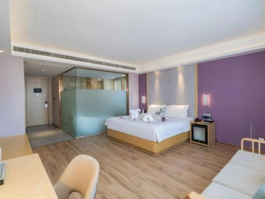 Bed in Lavande Hotel Bejing West Station South Square Lize Commercial Zone