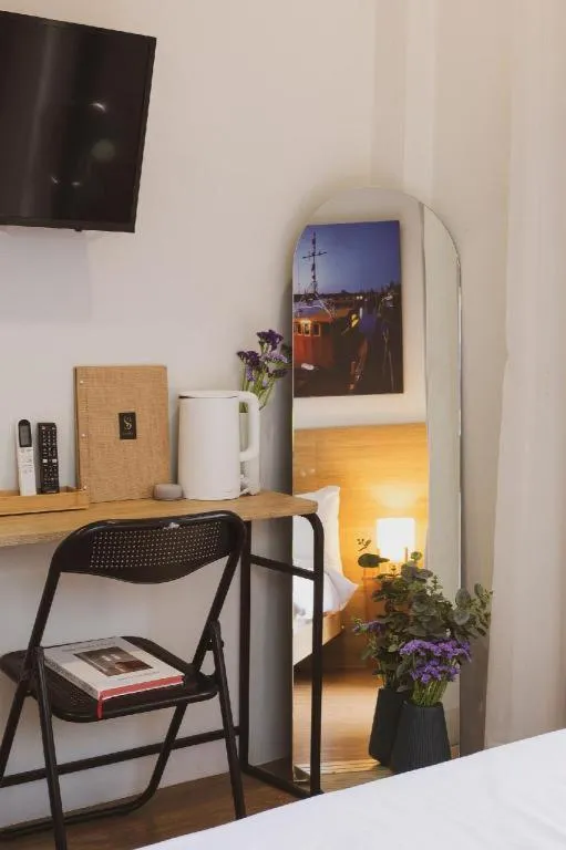 Bed in Sirichai Design Hotel