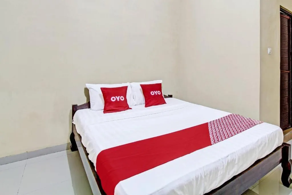 Bed in OYO 91353 Hotel Surya Andesa