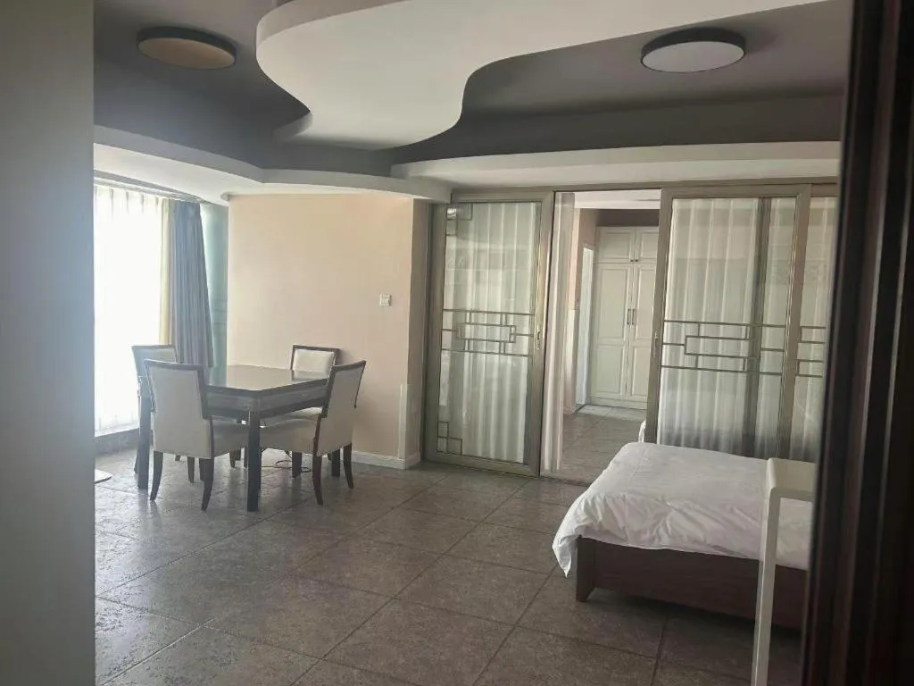 Bed in GreenTree Inn Weihai Liugongdao Wharf Qingdao North Road Express Hotel