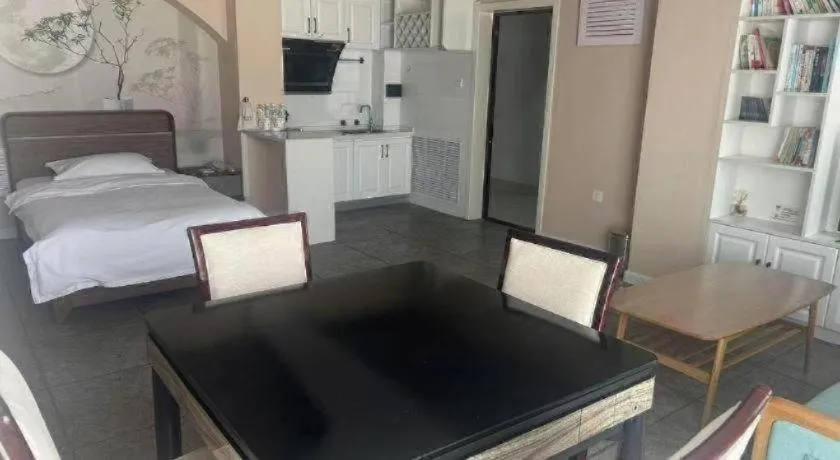 Bed in GreenTree Inn Weihai Liugongdao Wharf Qingdao North Road Express Hotel