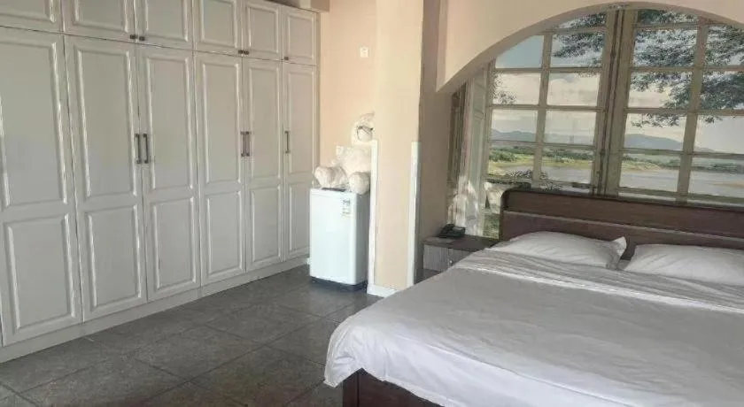 Bed in GreenTree Inn Weihai Liugongdao Wharf Qingdao North Road Express Hotel