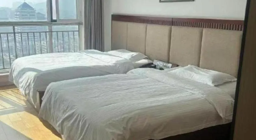 Bed in GreenTree Inn Weihai Liugongdao Wharf Qingdao North Road Express Hotel