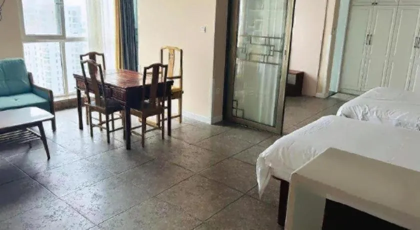 Bed in GreenTree Inn Weihai Liugongdao Wharf Qingdao North Road Express Hotel