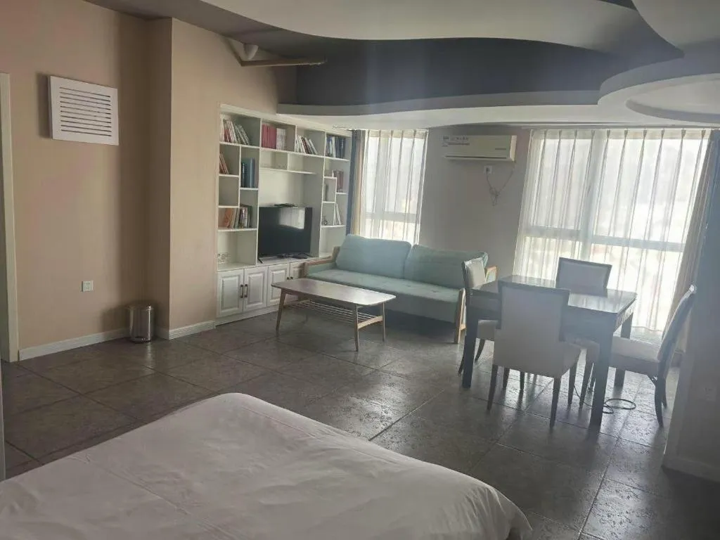 Bed in GreenTree Inn Weihai Liugongdao Wharf Qingdao North Road Express Hotel