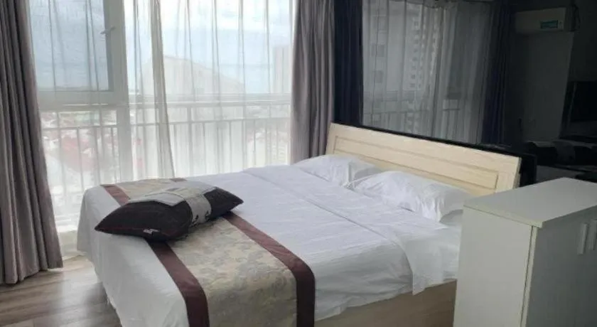 Bed in GreenTree Inn Weihai Liugongdao Wharf Qingdao North Road Express Hotel