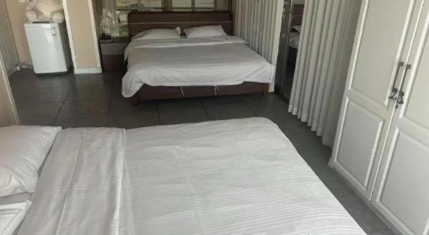 Bed in GreenTree Inn Weihai Liugongdao Wharf Qingdao North Road Express Hotel