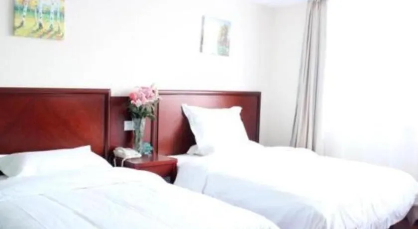 Bed in GreenTree Inn Weihai Liugongdao Wharf Qingdao North Road Express Hotel