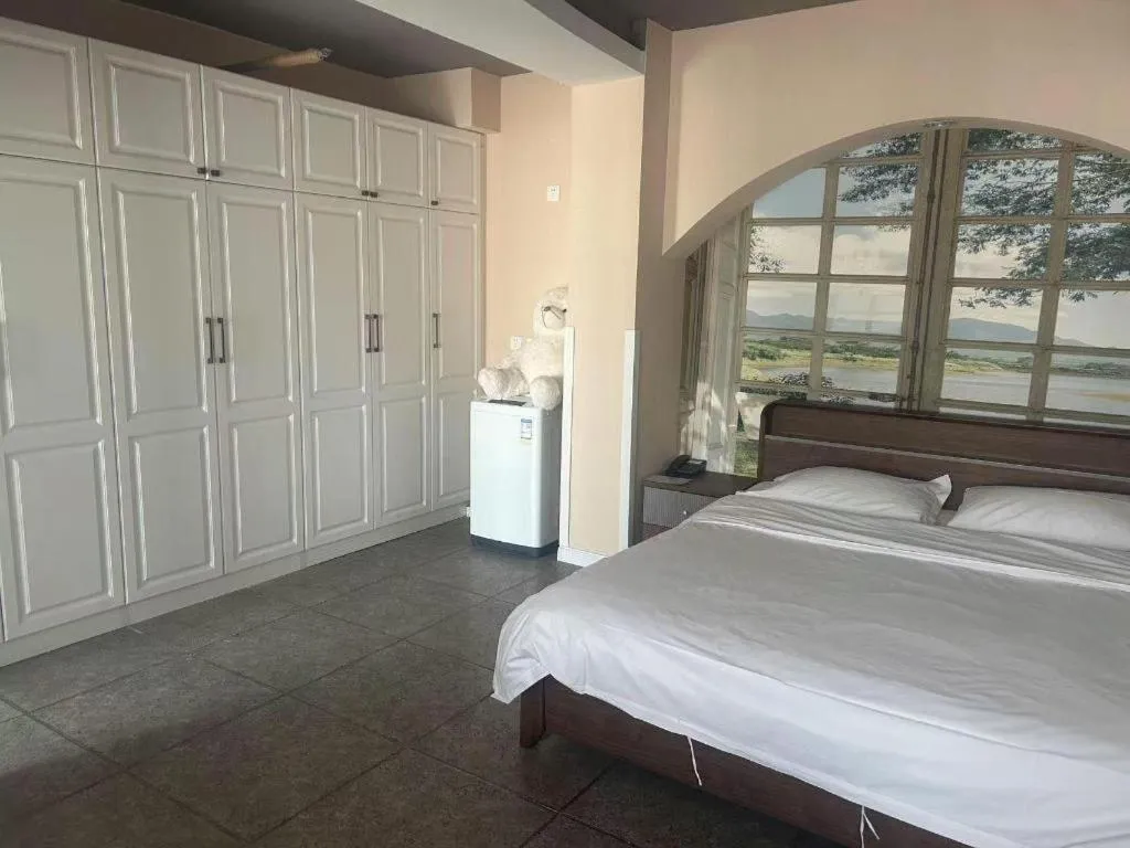 Bed in GreenTree Inn Weihai Liugongdao Wharf Qingdao North Road Express Hotel