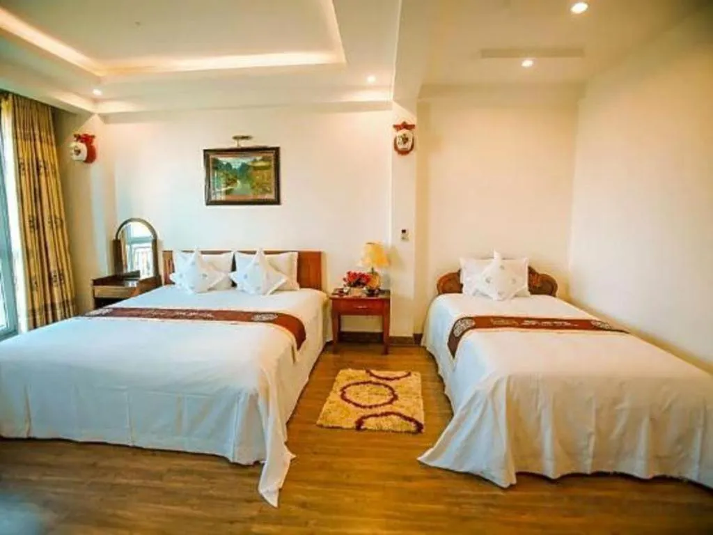 Bed in Ngoc Anh Hotel 2 Ninh Binh