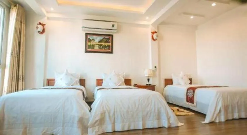 Bed in Ngoc Anh Hotel 2 Ninh Binh