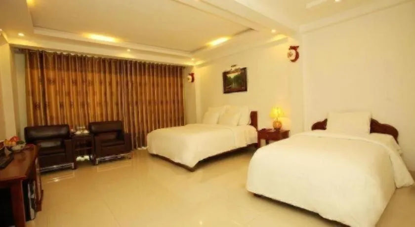 Bed in Ngoc Anh Hotel 2 Ninh Binh