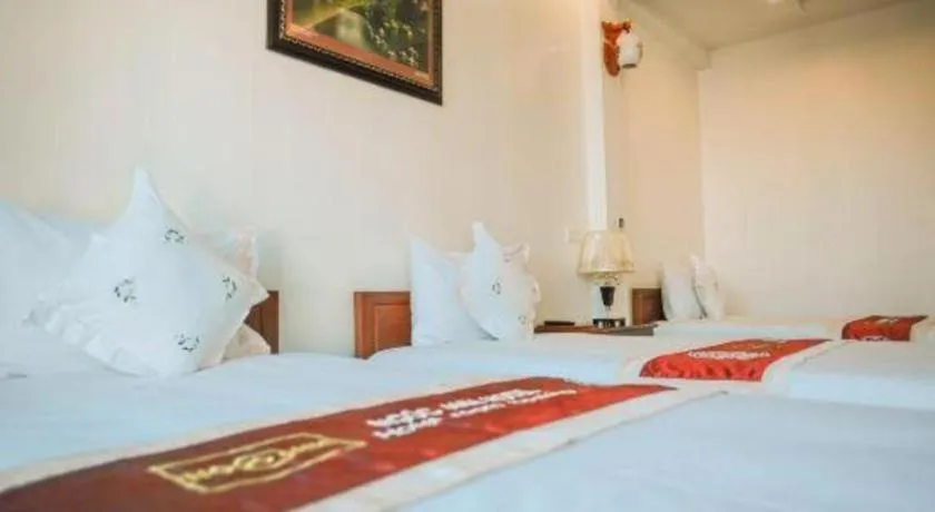 Bed in Ngoc Anh Hotel 2 Ninh Binh